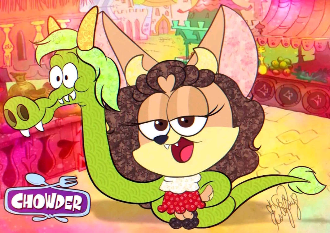 Chowder Character Deer EstefannyDeer's chowder style by oishi-darksoul on DeviantArt
