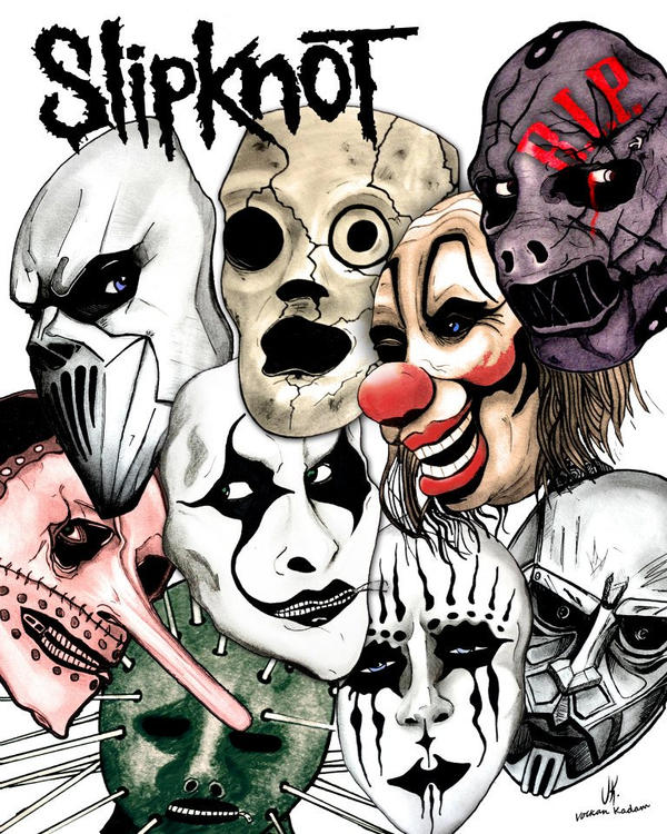 masks of slipknot 2