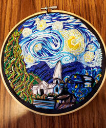 A Homage to Starry Night