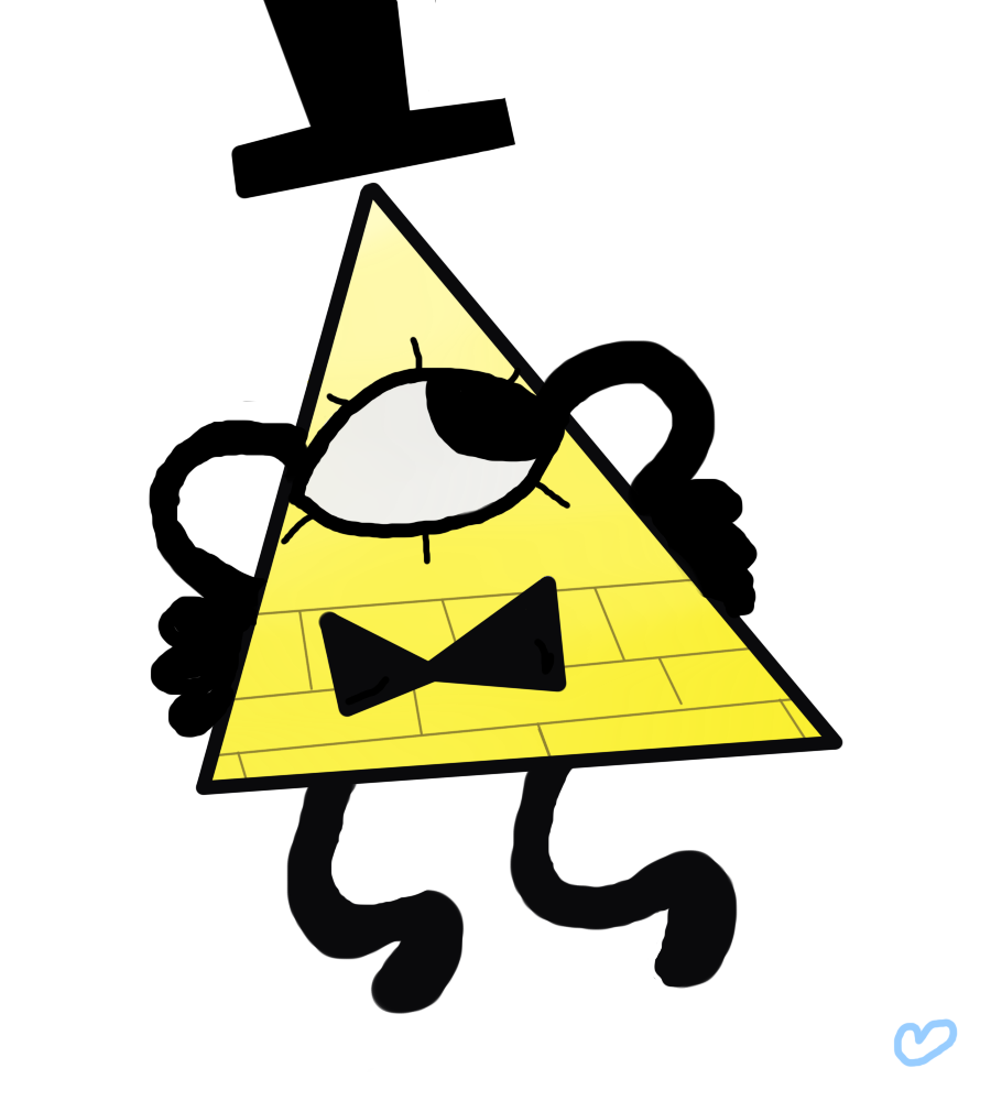 Bill Cipher Triangle Ruler Bill Cipher the Triangle guy by Oujiisan33 on DeviantArt