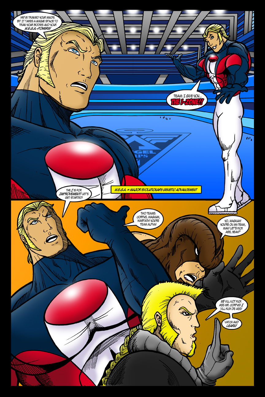 ANGEL Corps Webcomic - Page 1