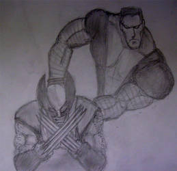 Wolverine and Colossus