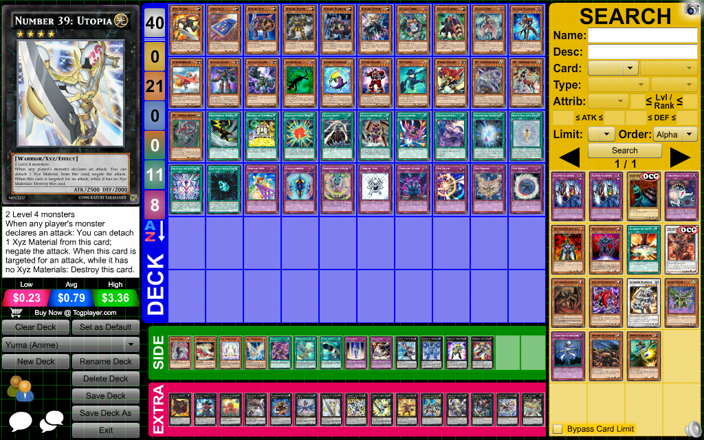 Yuma Tsukumo (Anime) Character Deck by Almaster09 on DeviantArt