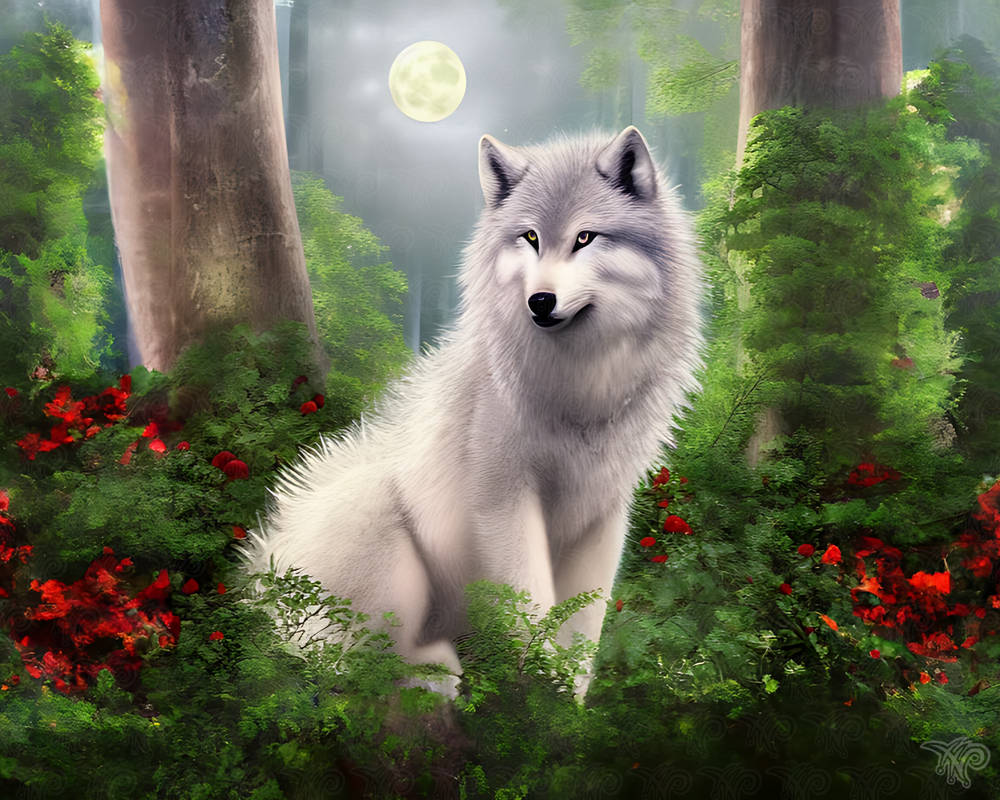 The Wispy White Wolf 2