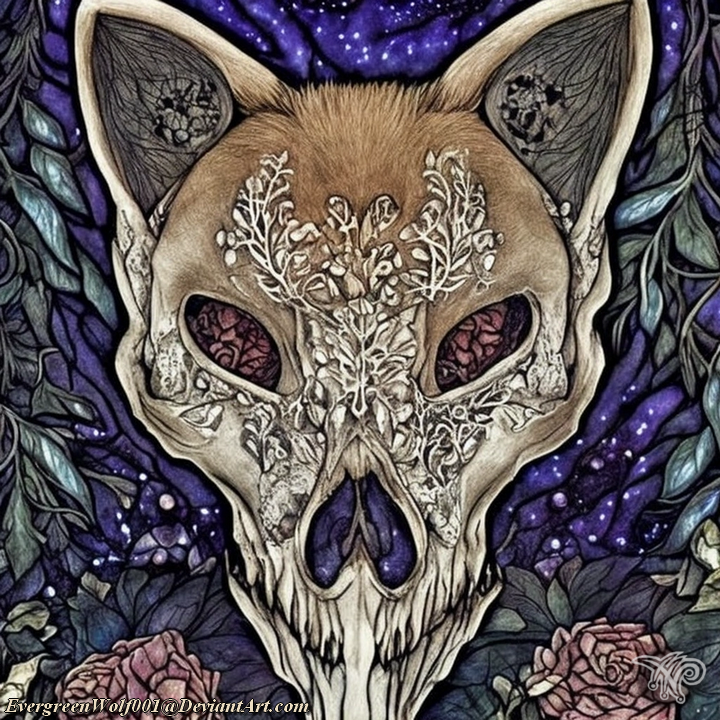 Fox Skull of the Fae 02