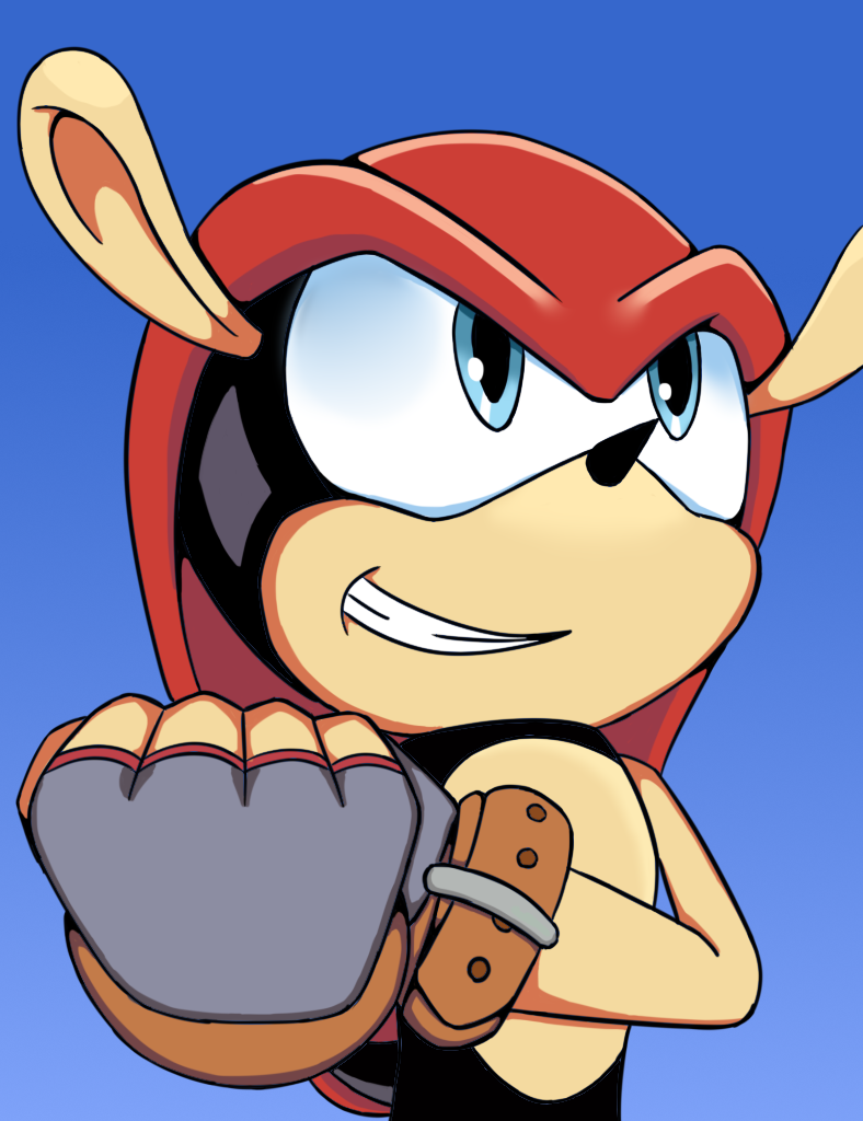 Mighty the Armadillo by TheCakeee on DeviantArt