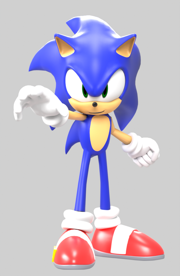 Sonic Render by TheCakeee on DeviantArt