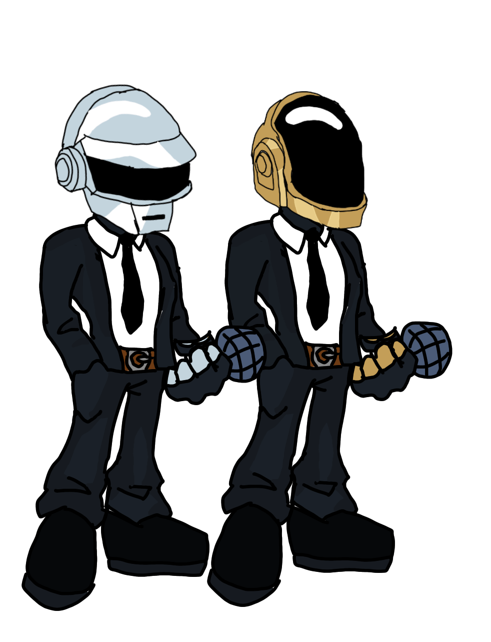 FNaF 2 - Daft Punk - Pin