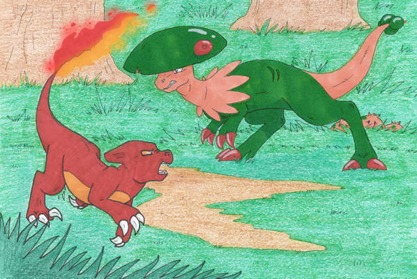 Pokemon Raptrix brachio20 - Hobbyist, Traditional Artist | DeviantArt