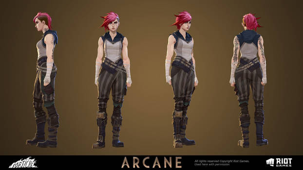 ARCANE: League Of Legends | VI Model 1