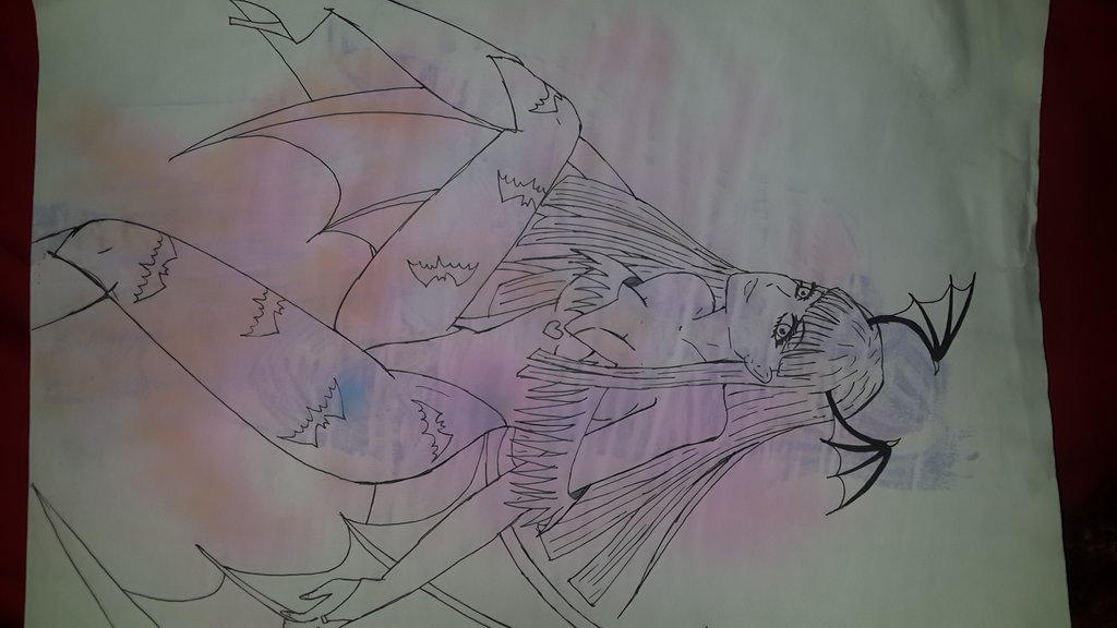 Draw Morrigan My Attempt at drawing Morrigan.... by Sizaru on DeviantArt