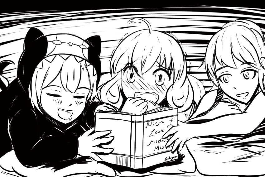 [RWBY] The Girl's Sleepover