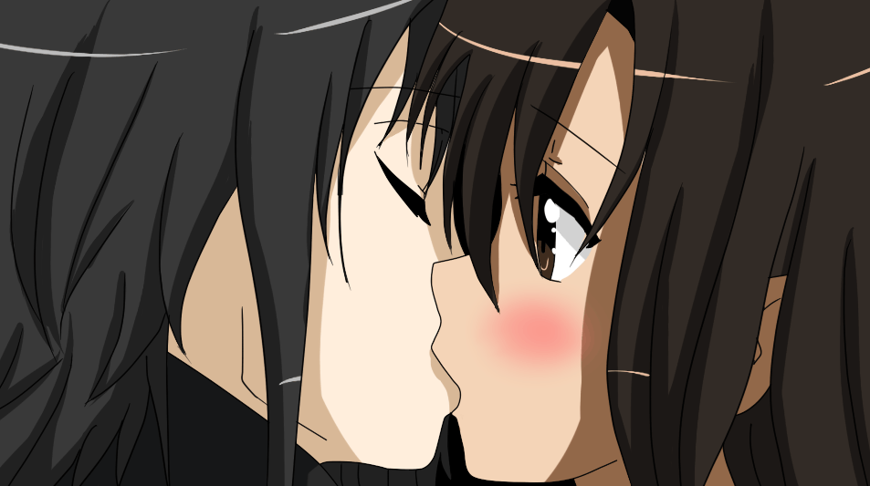 Yukata And Kage Kiss Gif By Yuuki Kisakata On Deviantart Yukata And Kage Kiss Gif By Yuuki Kisakata On Deviantart
