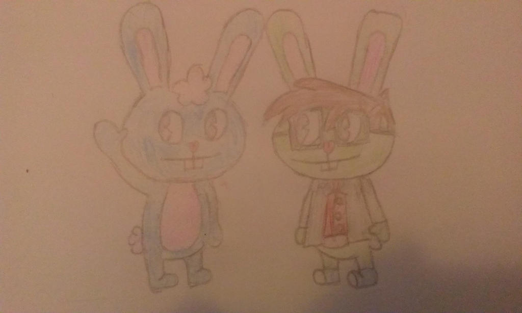 HTF AT: Killer and Carlos Feet the Rabbits by grayfoxninja14 on DeviantArt