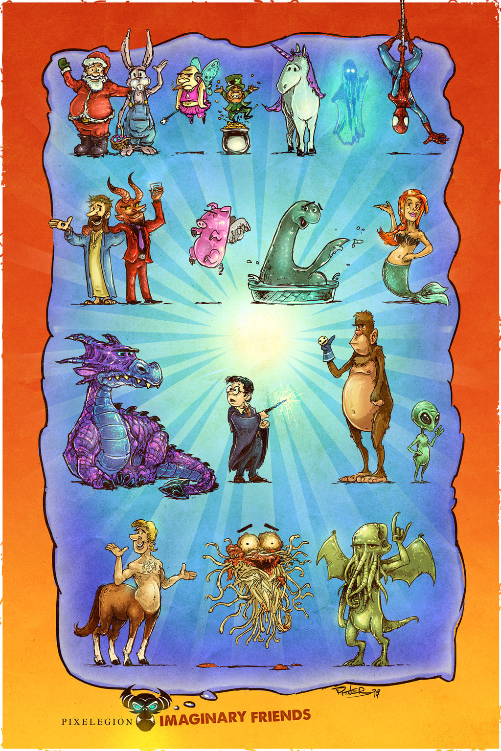 Imaginary Friends by pitnerd on DeviantArt