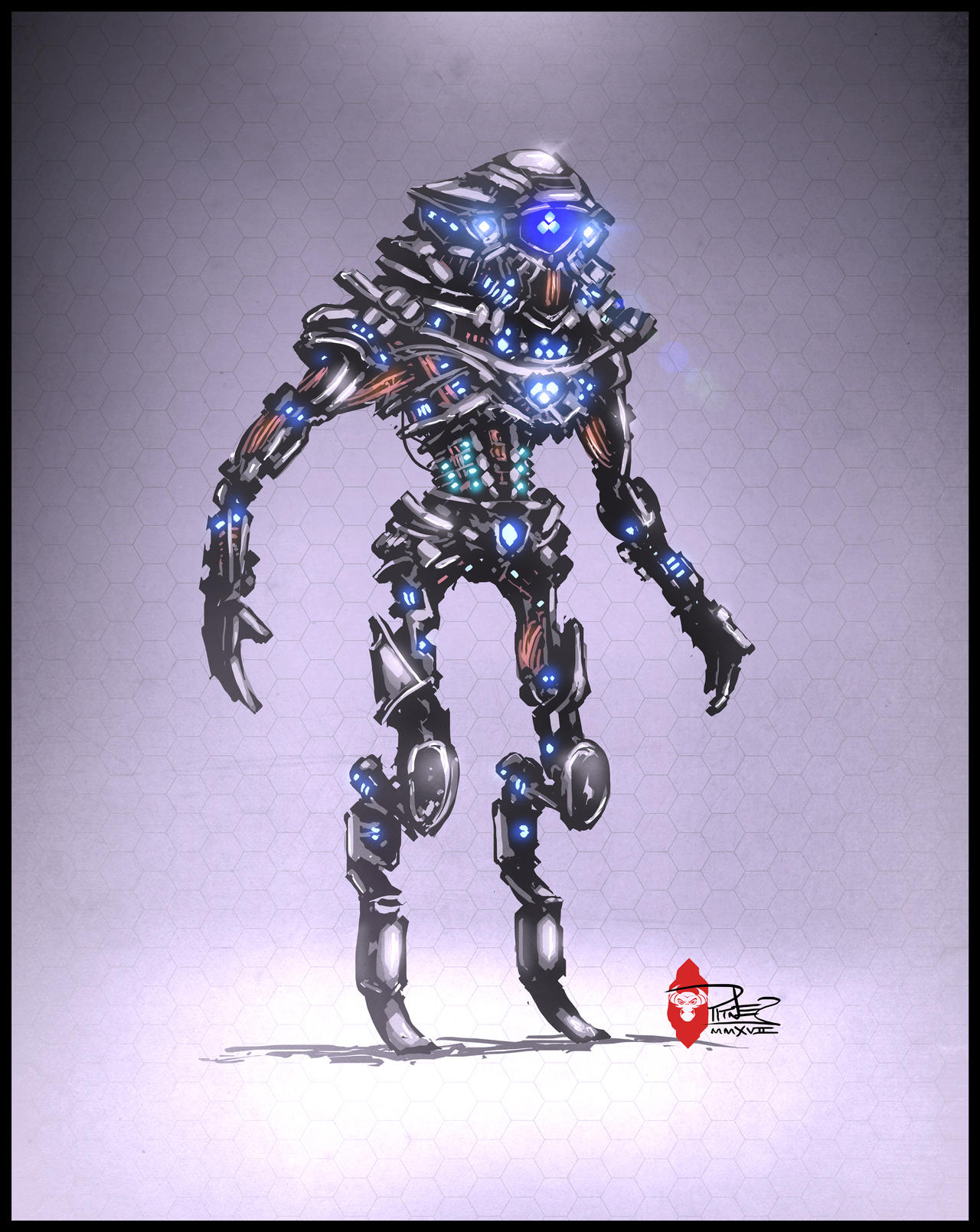 Geth Deviantart Geth-like by pitnerd on DeviantArt