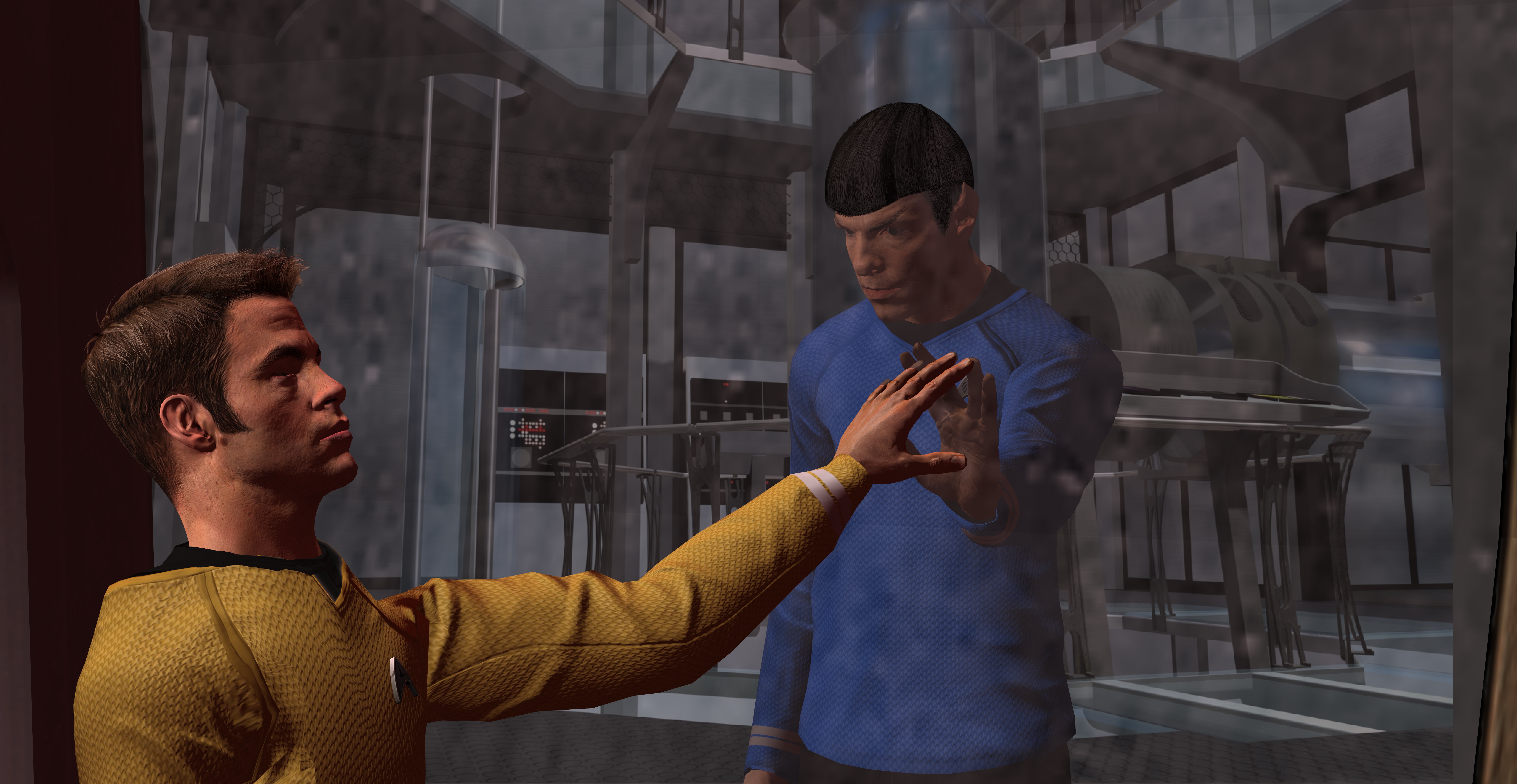 I'm scared, Spock