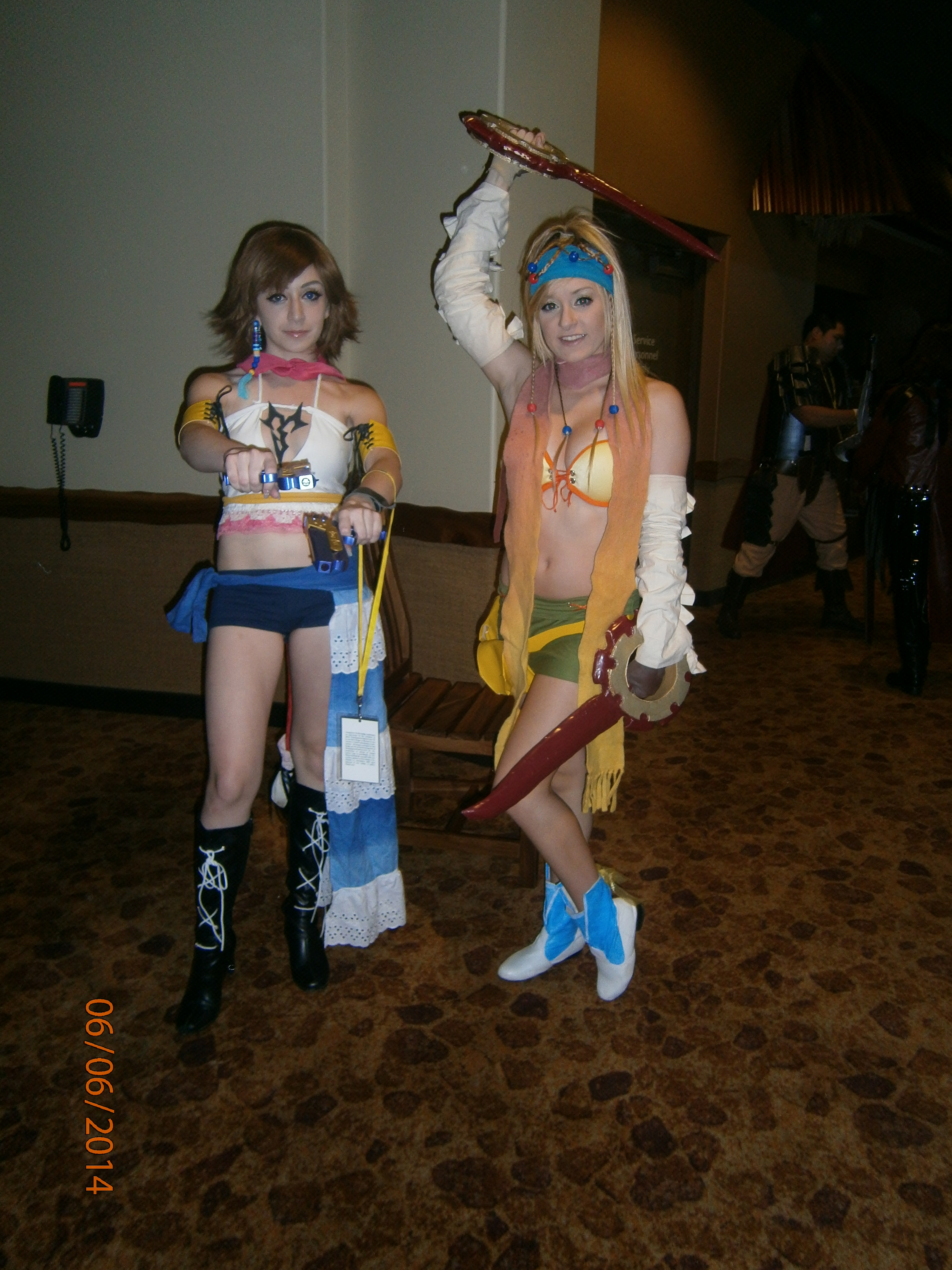 Yuna and Rikku