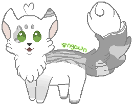 | cottonkit - blep! . ych |