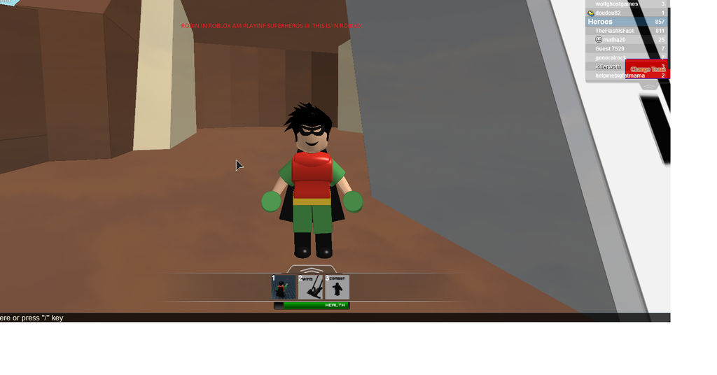 Robin In Roblox By Percyrulez On Deviantart - get the robin on roblox