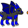 Me and Shadow as dragons