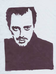 Steve Buscemi t-shirt stencil