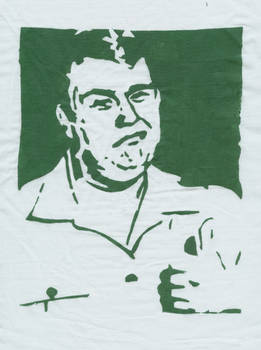 John Candy t-shirt stencil