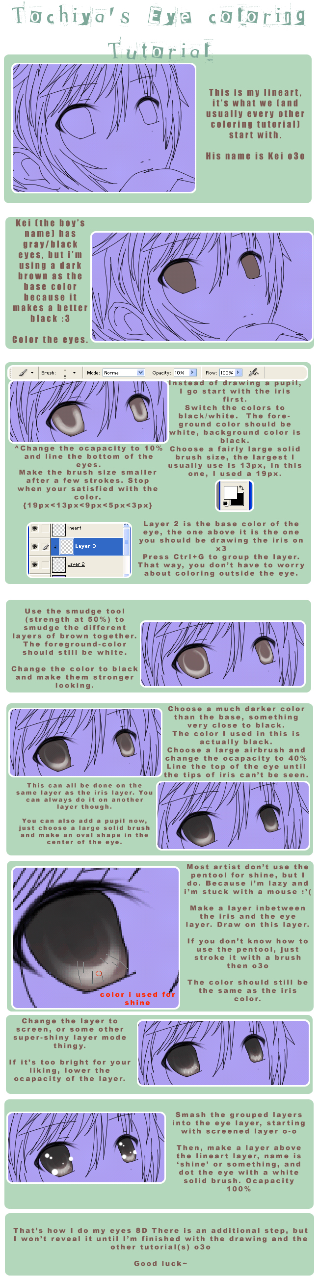 Eye Tutorial O: