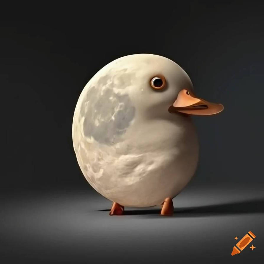 Full Duck moon by JikeWimblik on DeviantArt