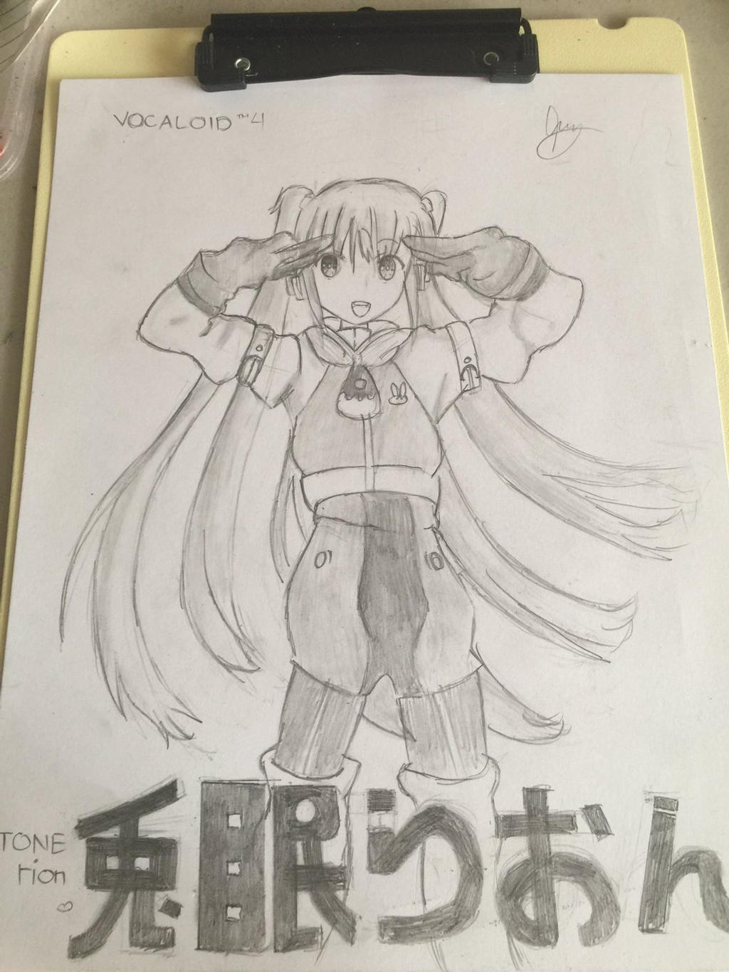 Drawing Rion Vocaloid Tone Rion by DrawingLover626 on DeviantArt