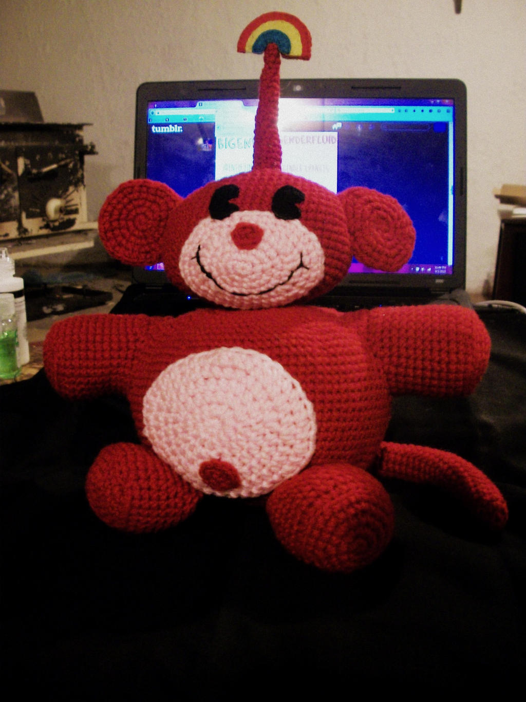 Rainbow Monkey By Knottyboycrochet On Deviantart