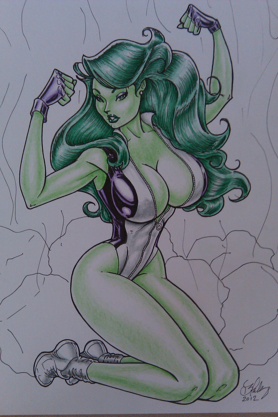 She-Hulk 2 by Cameron Blakey