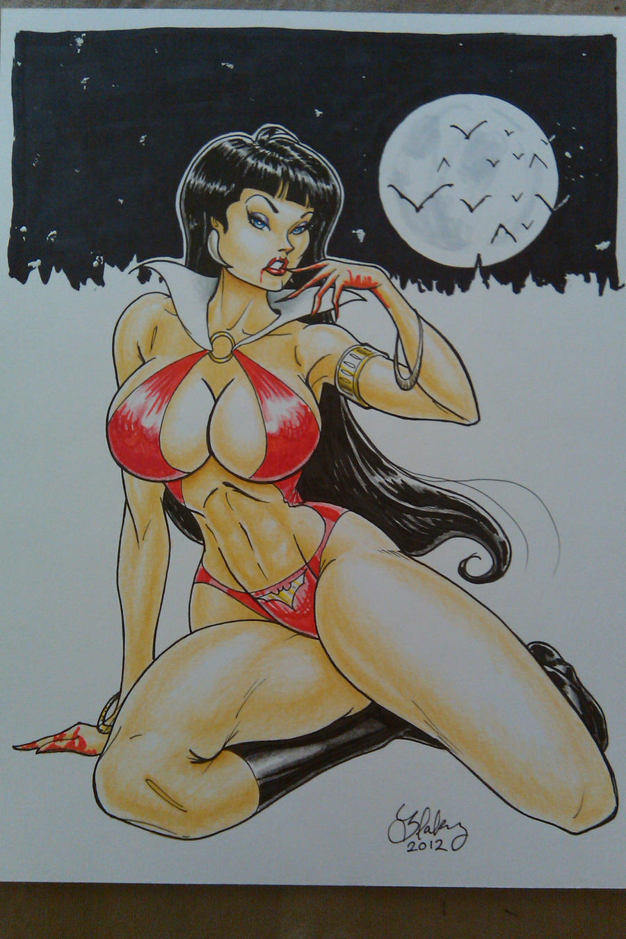 Vampirella 2 by Cameron Blakey