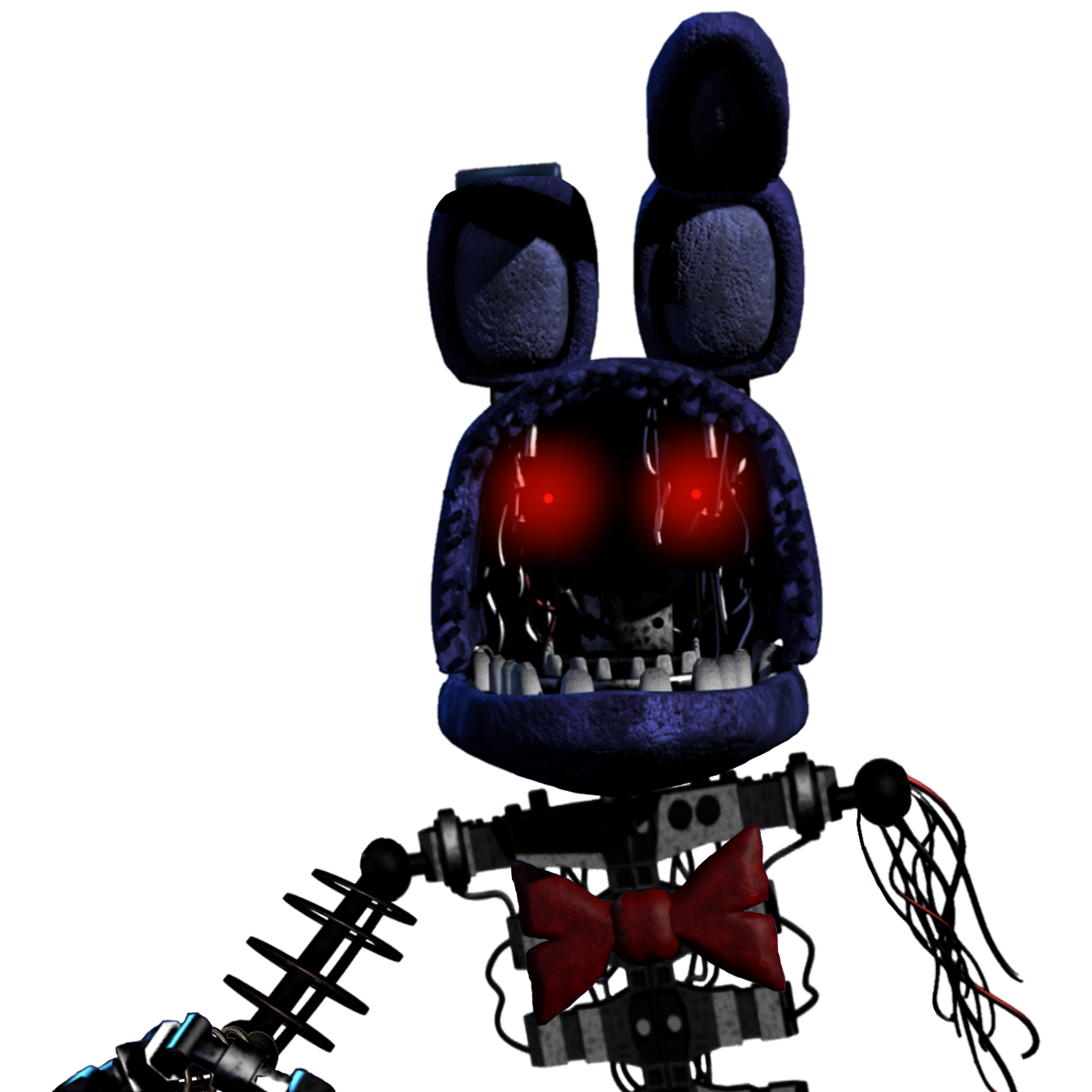 Ignited bonnie jumpscare in fnaf 2 by rehanindo on DeviantArt