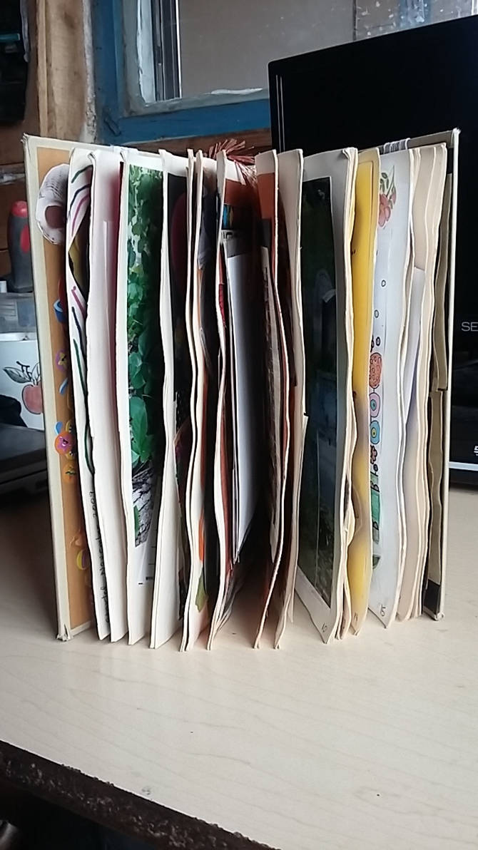 My Second Altered Book All the Pages by angelstar22