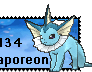 Pokemon X/Y Stamp: Vaporeon