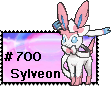 Pokemon X/Y Stamp: Sylveon by DreamCrystalArt