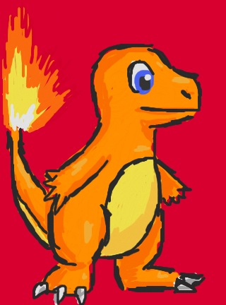 Charmander from Pokemon