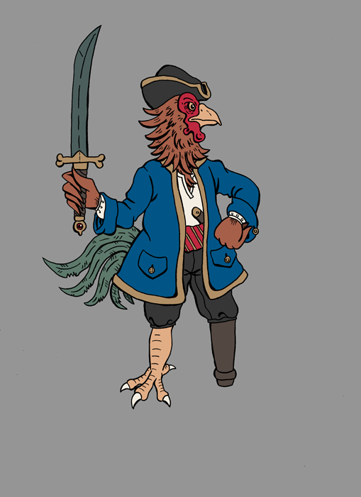 Chicken Pirate WiP