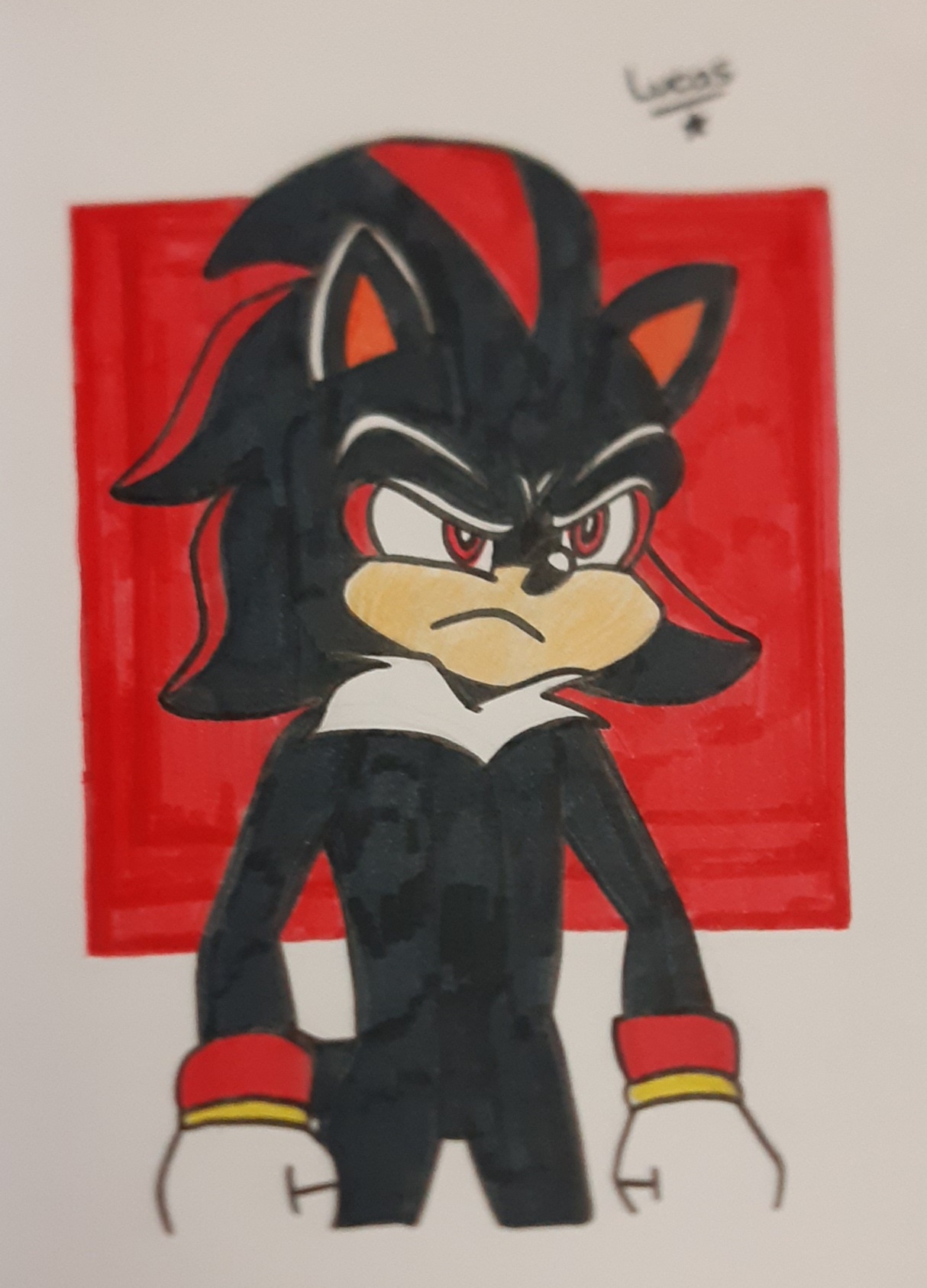 How to DRAW SHADOW - Sonic 2 Movie 