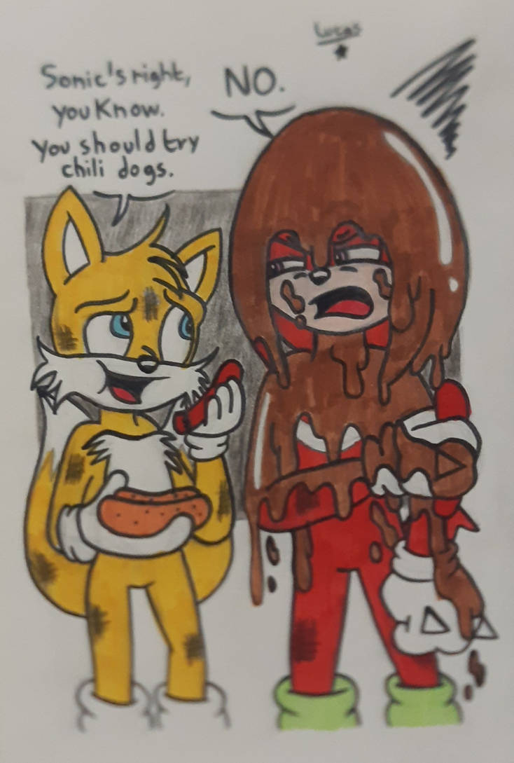 Sonic 2 o Filme: Knuckles persegue Sonic e Tails by ALIX2002 on DeviantArt