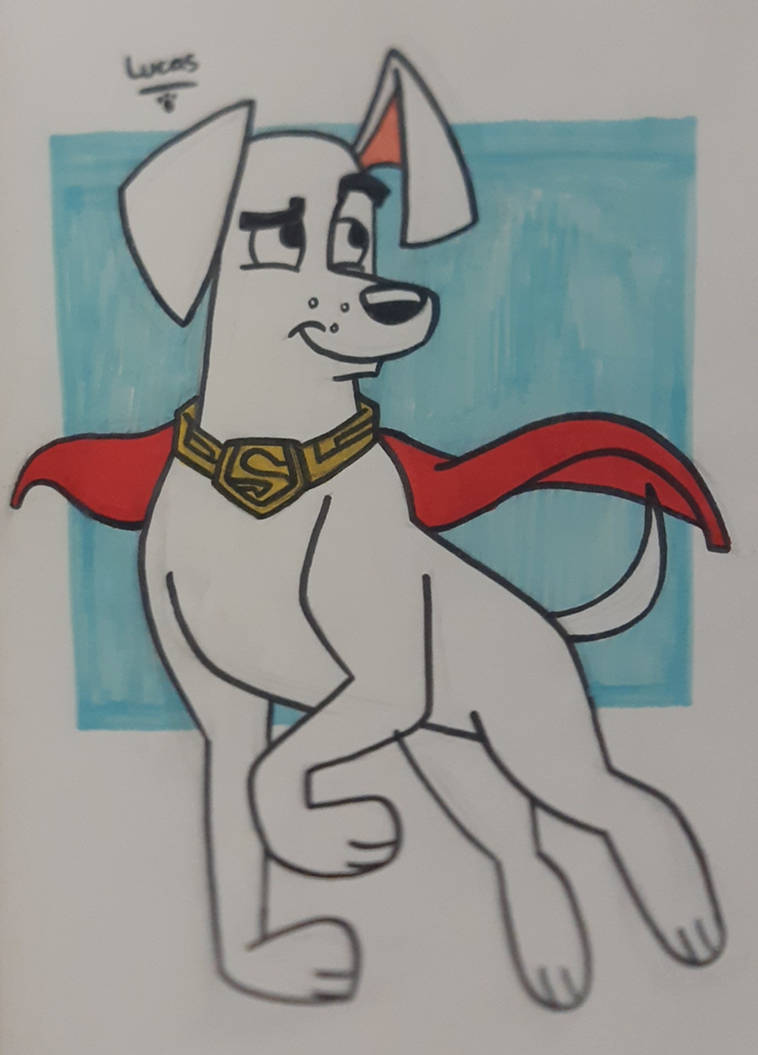 DC League of Superpets: classic Krypto by l21fanarts on DeviantArt