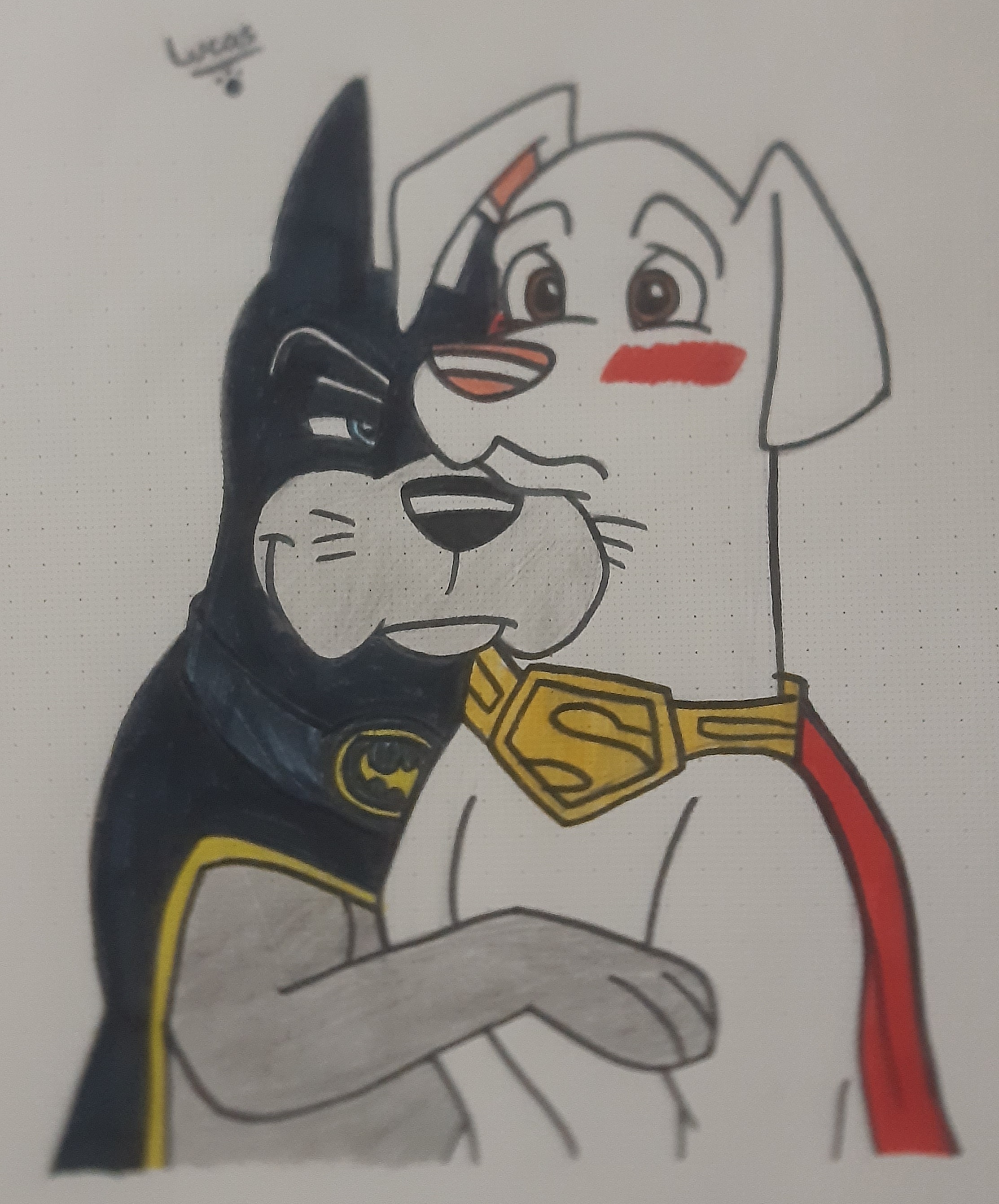 DC League of Superpets: Krypto and Ace by l21fanarts on DeviantArt