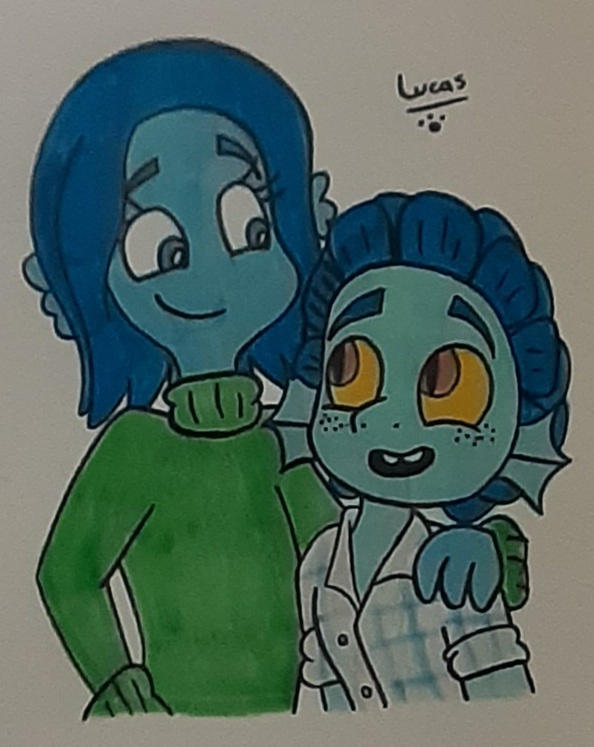 Ruby and Luca by l21fanarts on DeviantArt