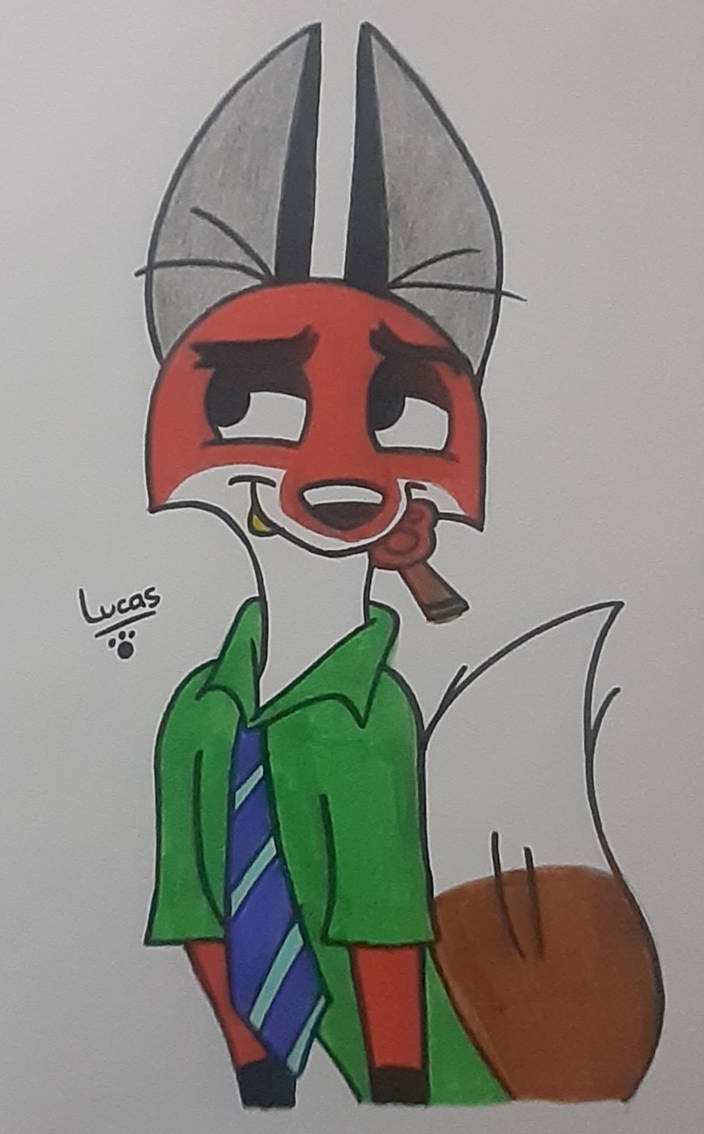 101 Dalmatian Street: Fergus as Nick Wilde by l21fanarts on DeviantArt