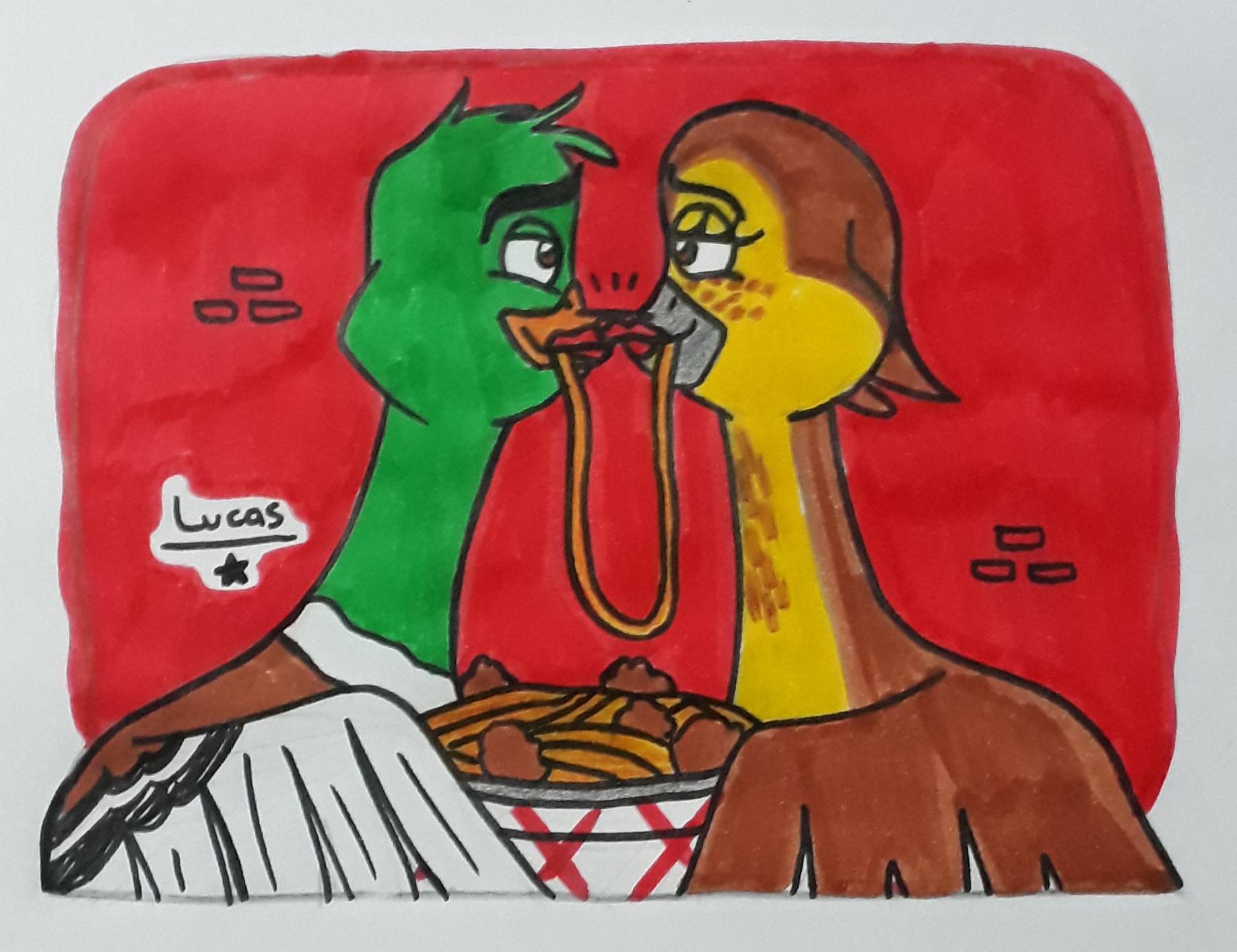 Migration: Mack and Pam's Bella Notte by l21fanarts on DeviantArt