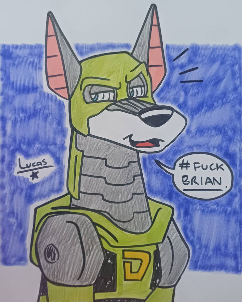 Inktober, day 23: rust (Dynomutt from Scoob movie) by l21fanarts on ...