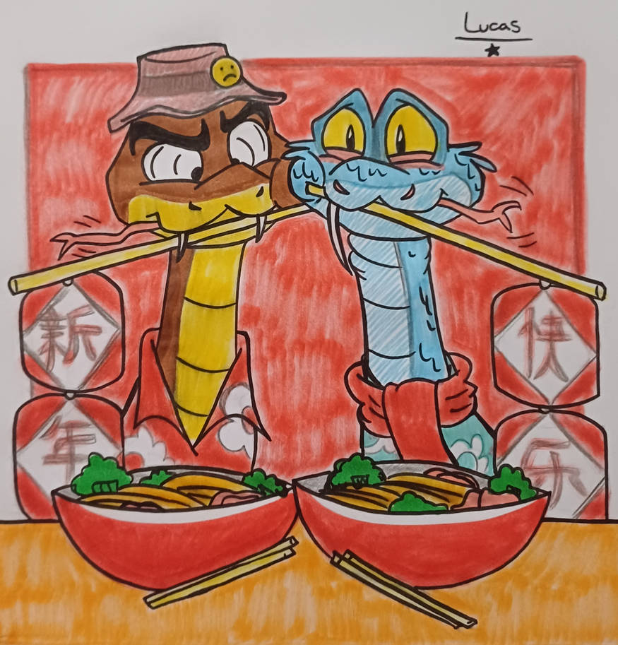 Gary and Mr. Snake Year of the Snake 2025 by l21fanarts on DeviantArt Gary and Mr. Snake Year of the Snake 2025 by l21fanarts on DeviantArt