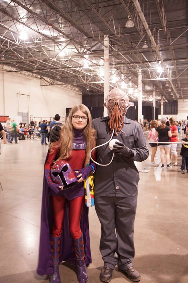 Lady Magento and an Ood.