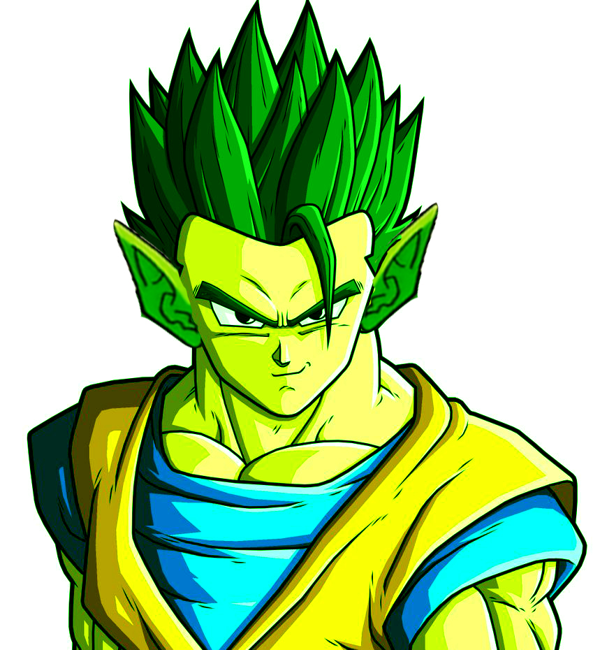 Piccolo and Gohan fusion: Gohancollo!! by WolfPacDraws on DeviantArt